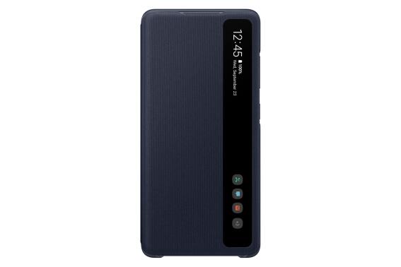 Samsung Clear View Cover S20 FE Navy