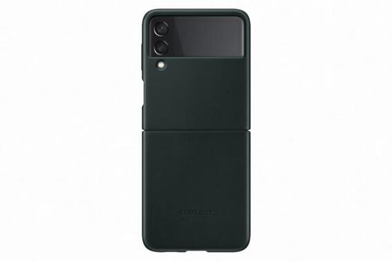 Samsung Leather Cover Galaxy Z Flip 3 5G Green