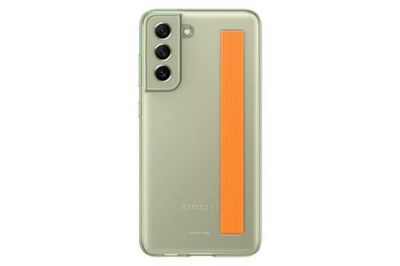 Samsung Clear Strap Cover Galaxy S21 FE Olive Green