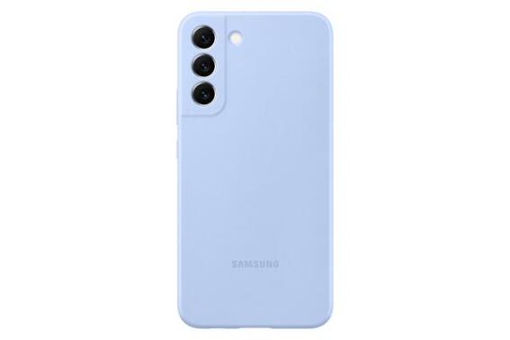 Samsung Silicone Cover Galaxy S22+ Sky Blue