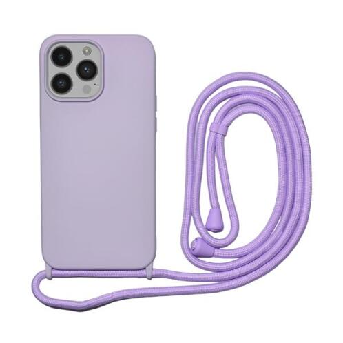 Vivid Silicone Cover Lace Apple iPhone 14 Pro Lilac