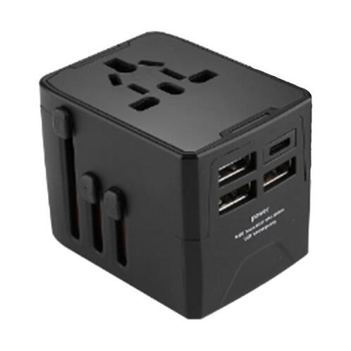 Vivid Multifunctional Power Adapter 3xUSB + Type-C 20W