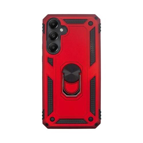 Vivid Ring Rugged Armor Case Samsung Galaxy A05s Red