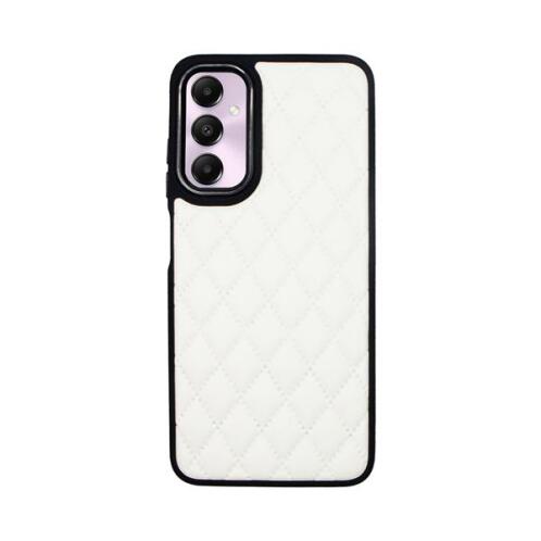 Vivid Diamond Shape PU Leather Case Samsung Galaxy A05s White