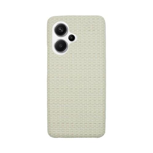 Vivid Woven Pattern Case Redmi 13C Beige
