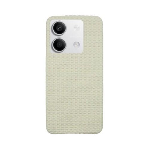 Vivid Woven Pattern Case Redmi Note 13 5G Beige