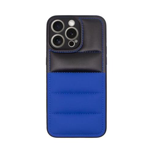Vivid Puffer Back Cover Apple iPhone 15 Pro Blue/Black