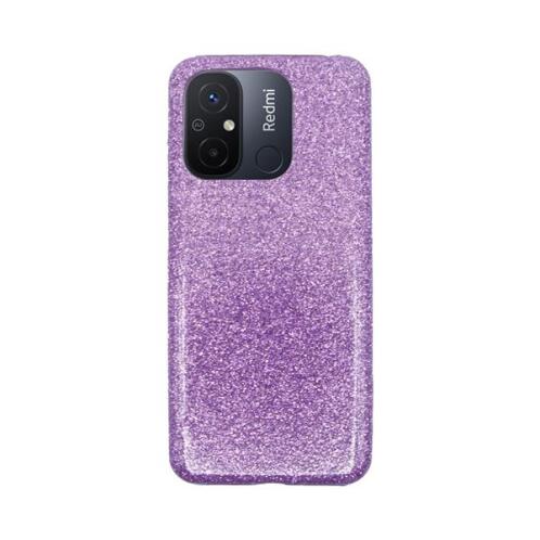 Vivid Glitter Case Redmi A2 Purple