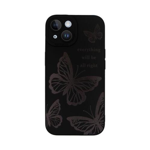 Vivid Silicone Case Apple iPhone 14 Butterfly