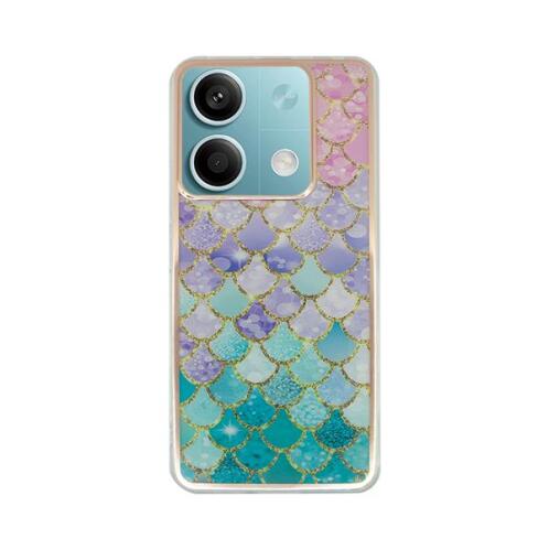 Vivid Mermaid Scale Silicone Case Redmi Note 13 Pro/Poco X6 5G Colorful