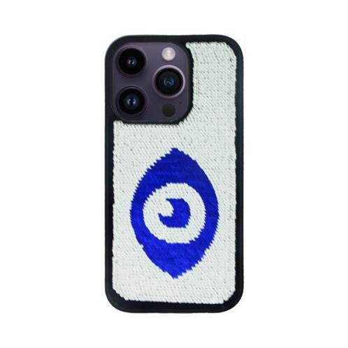Vivid Sequin Case Apple iPhone 14 Pro Silver/Blue