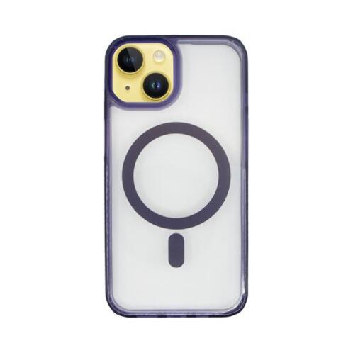 Vivid Magsafe PC Case Apple iPhone 14 Purple