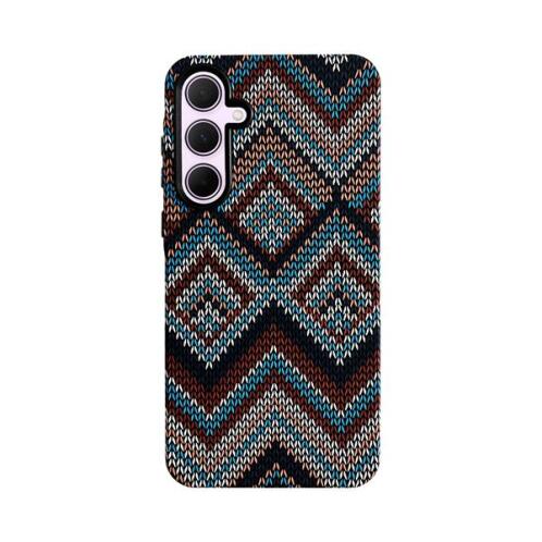 Vivid Ethnic Style Case Samsung Galaxy A35 5G Blue/Purple