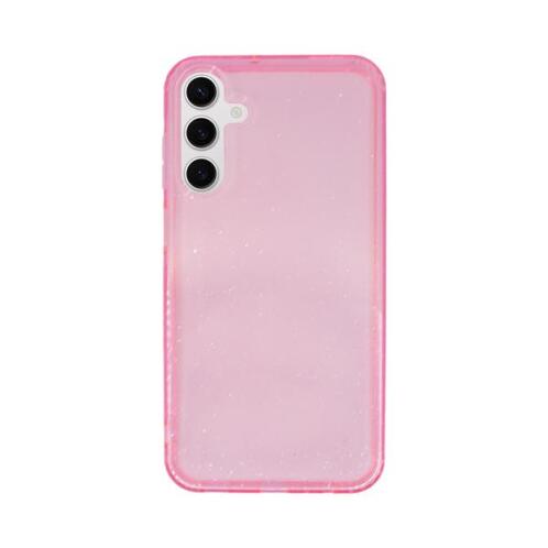 Vivid Silicone Anti-Scratch Glitter Case Samsung Galaxy A15 4G/5G Pink