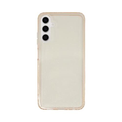 Vivid Silicone Anti-Scratch Glitter Case Samsung Galaxy A35 5G Transparent/Pink