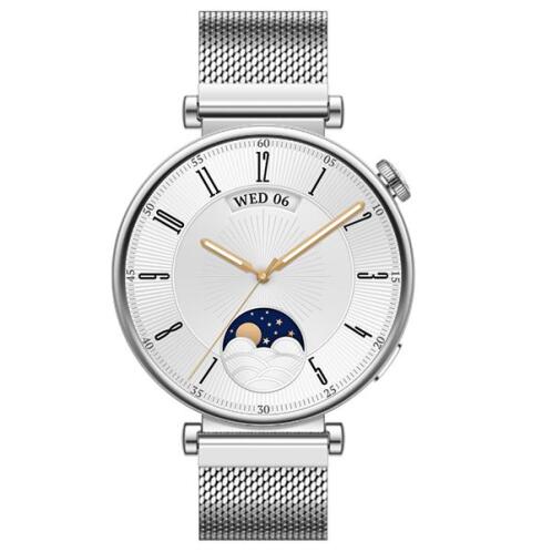 Riversong Smartwatch με Παλμογράφο Glow Ασημί