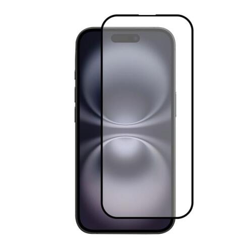 Vivid Full Face Tempered Glass Apple iPhone 16 Plus Black