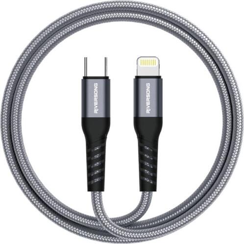 Riversong Cable Type-C to Lightning 27W Hercules C6 1.2m Gray