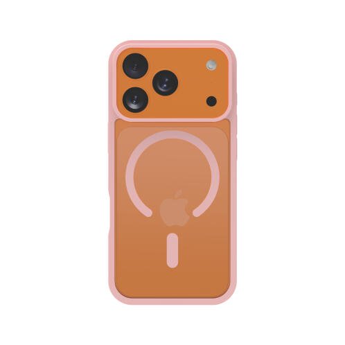 Vivid MagSafe Acrylic Case Apple iPhone 17 Pro Max Pink