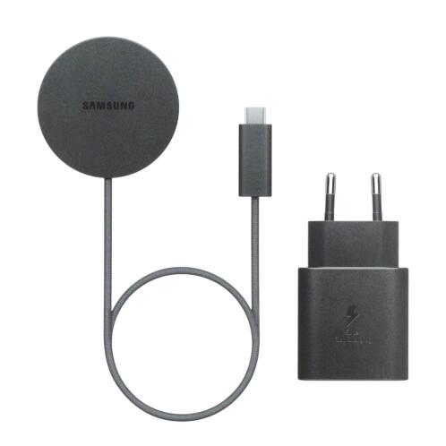 Samsung Magnet Wireless Charger 25W +  45W Wired Charger Dark Gray