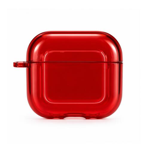 Vivid Airpods TPU Case With Holder Apple AirPods 4/4 Anc Scarlett