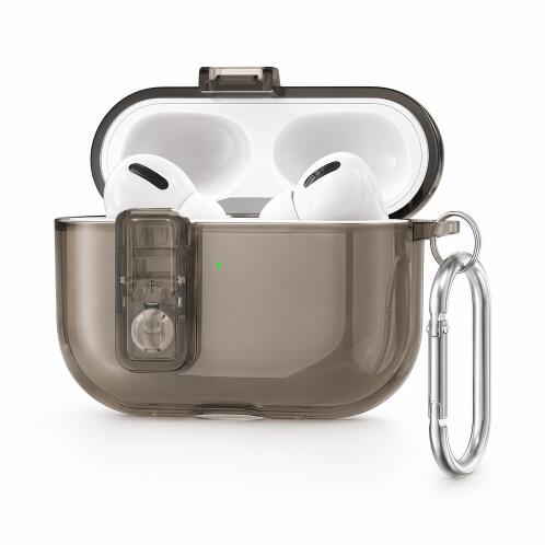 Vivid Airpods TPU Case With Holder Apple AirPods Pro 3 Black