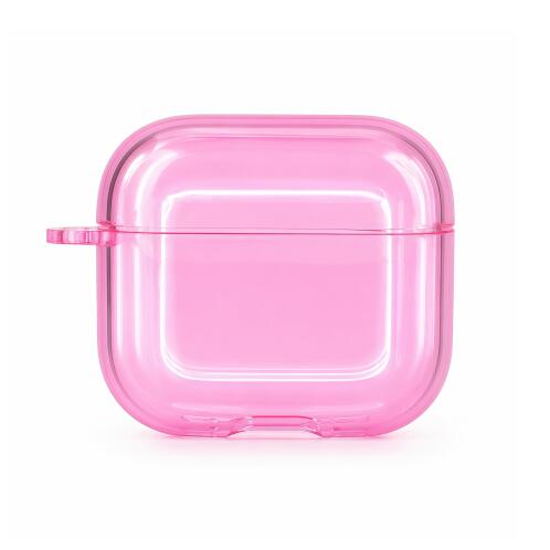 Vivid Airpods TPU Case With Holder Apple AirPods 4/4 Anc Pink