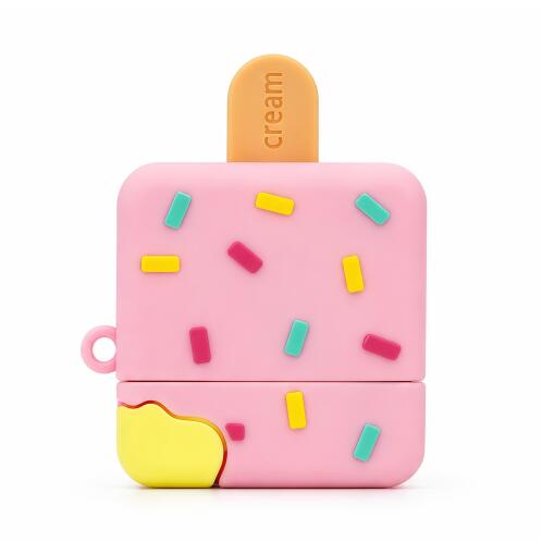 Vivid Airpods Case Ice Cream Apple Airpods 4/4 Anc Pink