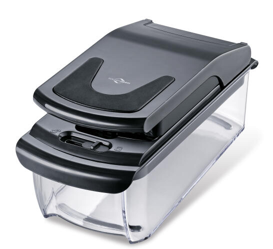 Kuchenprofi Κόφτης Λαχανικών με Δοχείο 27x11x12cm Μαύρος Fix Plus