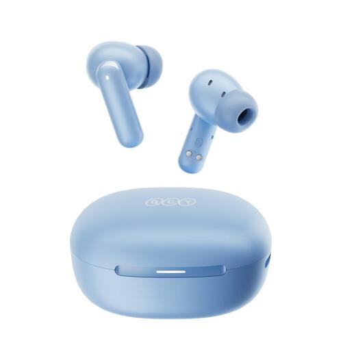 QCY Melobuds N30 (HT16) ANC Light Blue - SBC/AAC IPX4 TWS Earbuds w. Natural Transparency Mode & A.I
