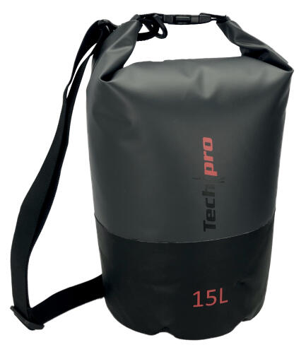 Tech Pro Dry Sack 15L Black/Grey