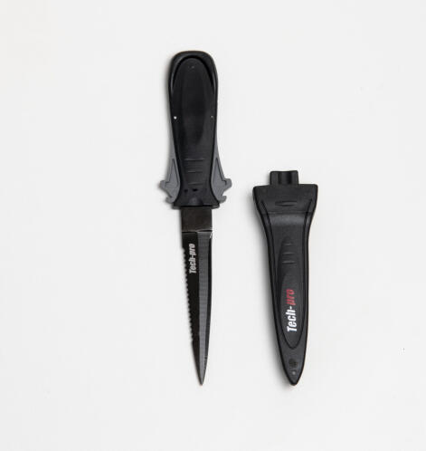Tech Pro K2 Μαχαίρι Κατάδυσης Black 11 cm
