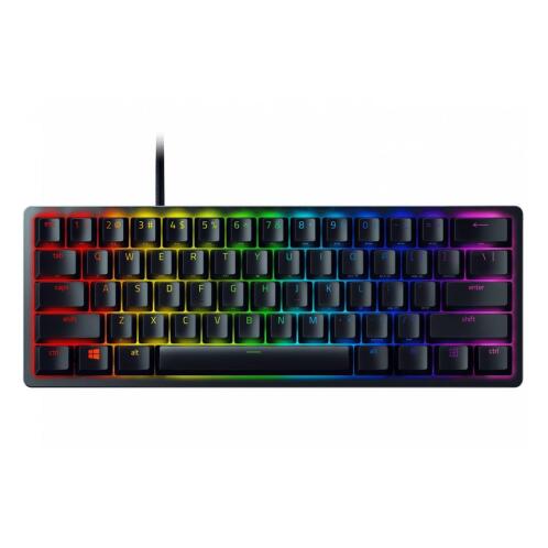 Razer Huntsman Mini Gaming Μηχανικό Πληκτρολόγιο 60% με Clicky Διακόπτες και RGB Φωτισμό Αγγλικό US