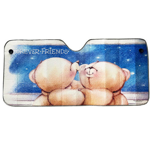 Auto Gs Ηλιοπροστασία Παρμπρίζ Αλουμινίου Forever Friends 60x130cm 1 Τμχ