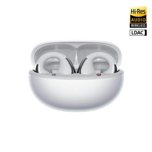 QCY Crossky C30S White (QT33S) Open Ear BT6.0 LDAC/AAC/SBC Earbuds 40h Call noise AI cancelation Dua