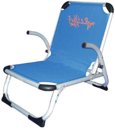 MyResort Καρέκλα Παραλίας Αλουμινίου με Ψηλή Πλάτη Μπλε