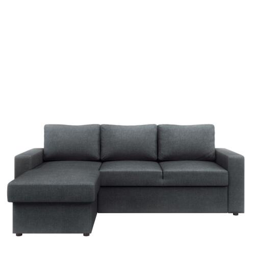 ArteLibre Καναπές Κρεβάτι Γωνιακός Sofia 220x155x81cm Γκρι