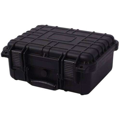 vidaXL Ανθεκτική Βαλίτσα Εξοπλισμού Μαύρη 35 x 29,5 x 15 εκ. 142168
