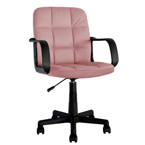 Arte Libre Καρέκλα Γραφείου Ύφασμα PVC 55.5x56.5x85-96.5cm Aspis Ροζ