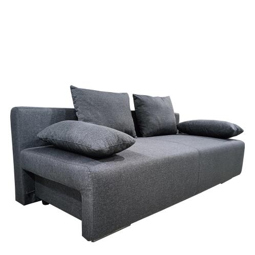 ARTELIBRE Καναπές Κρεβάτι Τριθέσιος URBAN LOUNGE 3S Σκούρο Γκρι Ύφασμα 194x93x72cm