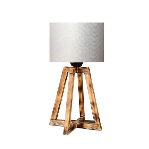 ARTELIBRE Φωτιστικό Επιτραπέζιο LISELI Κρεμ Ξύλο 22x22x40cm