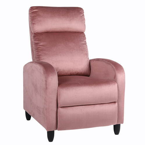 ARTELIBRE Πολυθρόνα Ανακλινόμενη ATRIA Σάπιο Μήλο Βελούδο 67.5x90x104cm
