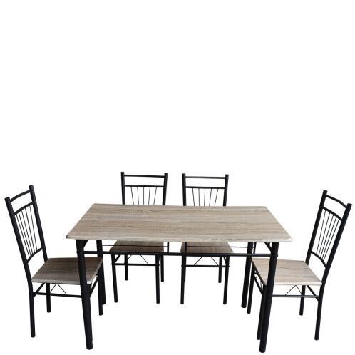 ArteLibre Blue Dawn Sonoma Τραπεζαρία 120x68x75cm