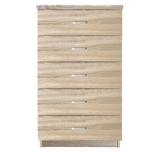 ArteLibre Συρταριέρα Stonecrop Φυσικό Χρώμα 60x40x97cm