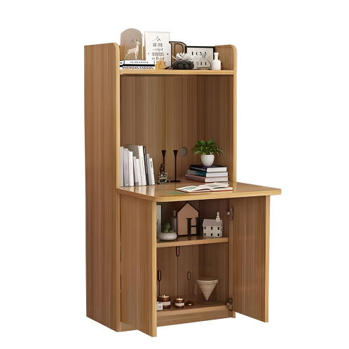 ARTELIBRE Γραφείο Πτυσσόμενο INDUS Φυσικό MDF/PU 80x31.5/75.5x80cm