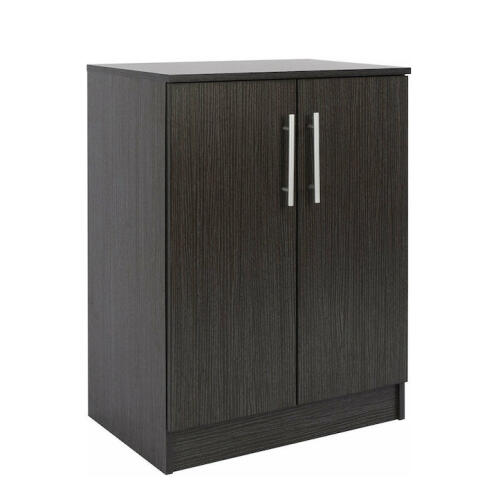 ARTELIBRE Παπουτσοθήκη HANNAH Μαύρο Μοριοσανίδα/Μελαμίνη 60x33x80cm