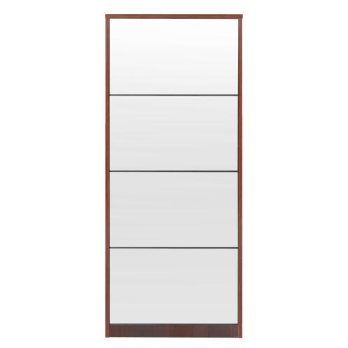 ARTELIBRE Παπουτσοθήκη LYKKE Καφέ Μοριοσανίδα/Μελαμίνη 50x24x148cm