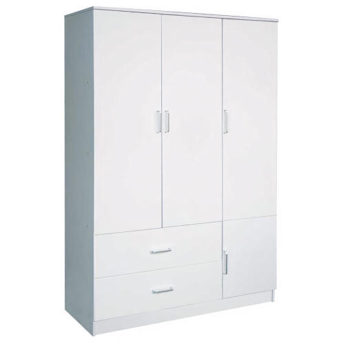 ARTELIBRE Ντουλάπα TUBEROSA Λευκό Μοριοσανίδα 120x50x180cm