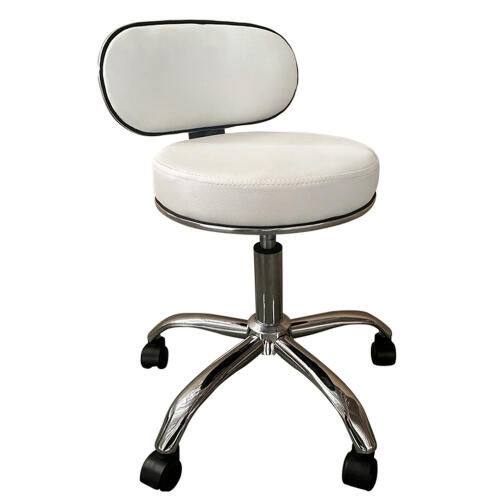 ARTELIBRE Καρέκλα Εργασίας FIRMEZA Λευκό/Χρώμιο PU/Μέταλλο 47x47x67/78cm