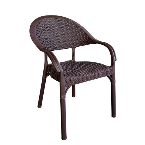 ARTELIBRE Καρέκλα Κήπου Eco Καφέ Ανακυκλωμένο PP 59x55x84cm